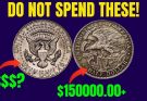  $150,000 Walking Liberty & $28,000 Kennedy Half-Dollar – Top Valuable Half-Dollar Coins to Check Now 