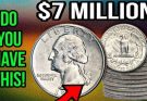 15 Most Valuable Rare Washington Quarters Worth More Than $20,000 in 2026