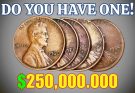 5 Hidden Lincoln Pennies Worth Up to $250,000+ – Rare Dates Collectors Secretly Hunt